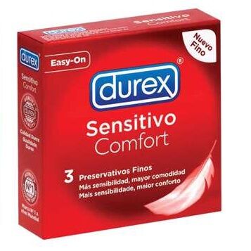 Durex - 3 Preservativi Sensitive Soft